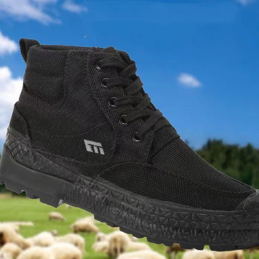 Men's Breathable  Non-slip Canvas Shoes