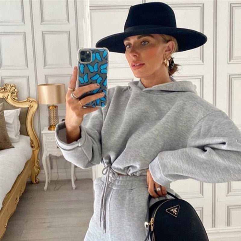 Jogging Suits For Women 2 Piece Sweatsuits  Hoodie