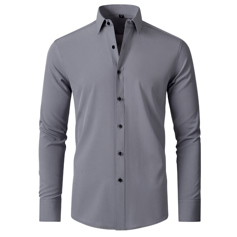 Solid Long Sleeve Shirt