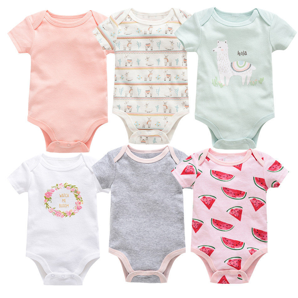 6-piece baby jumpsuit