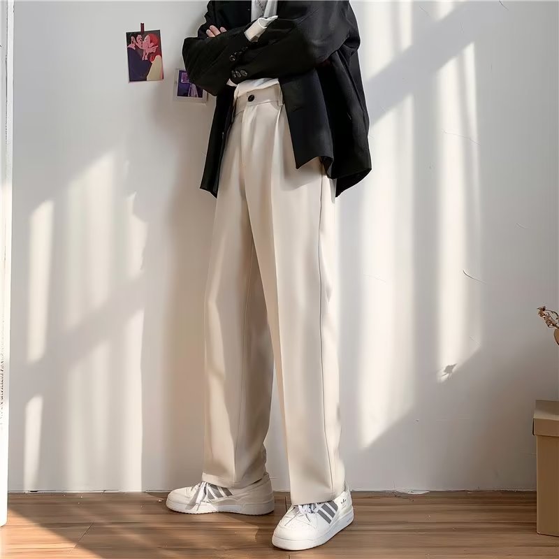 Straight-leg Loose-fit Pants