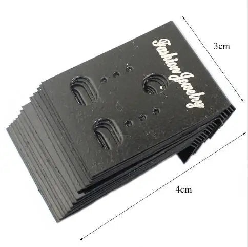 100Pcs/Lot Bracelets Necklaces Display Cards for Jewelry Boxed and Packaging Cardboard Hang Tag Card Friendship Cards 7x9cm