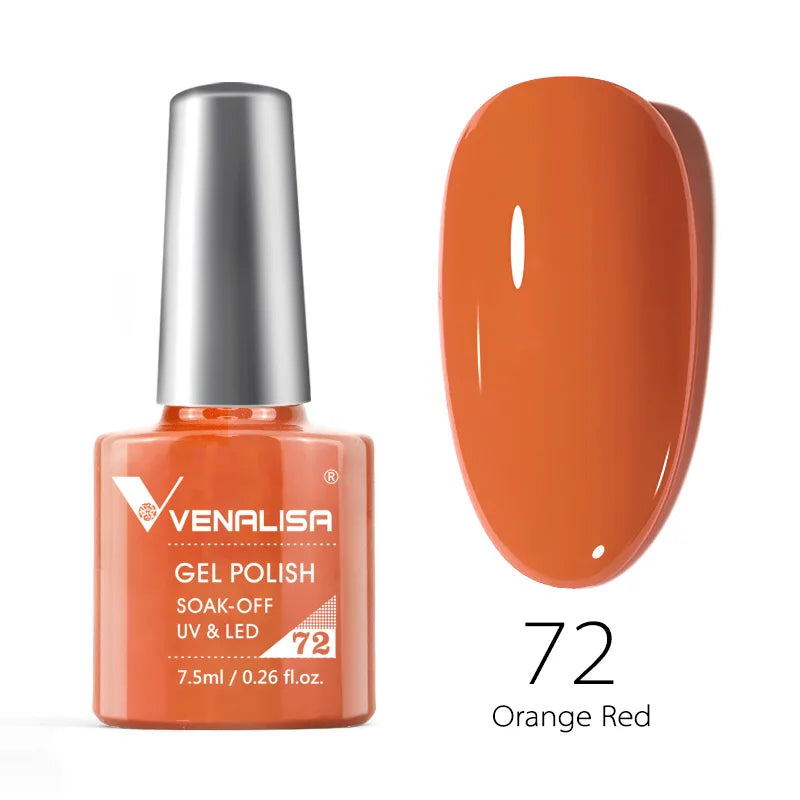 Nail Gel Polish Semi Permanent Gellack Nail Art Salon 120 Color Glitter 7.5ml