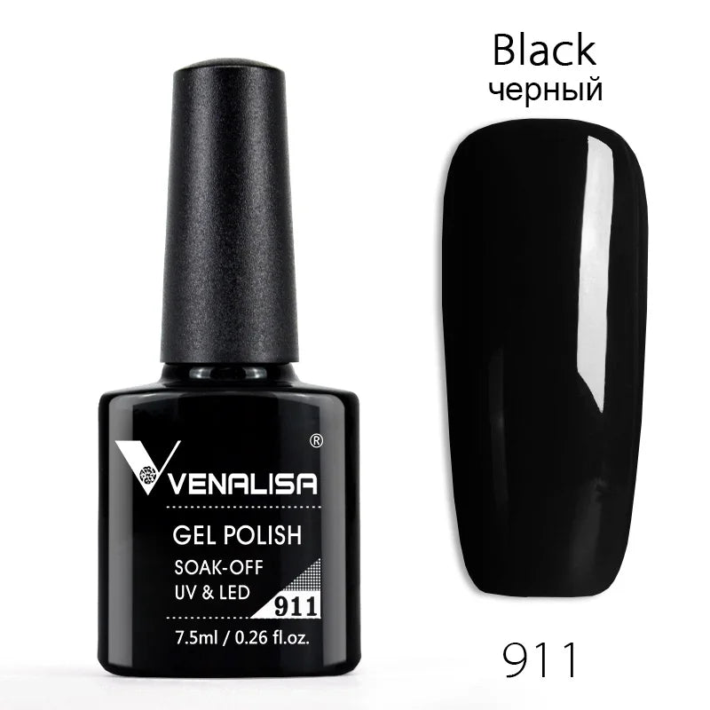 Nail Gel Polish Semi Permanent Gellack Nail Art Salon 120 Color Glitter 7.5ml
