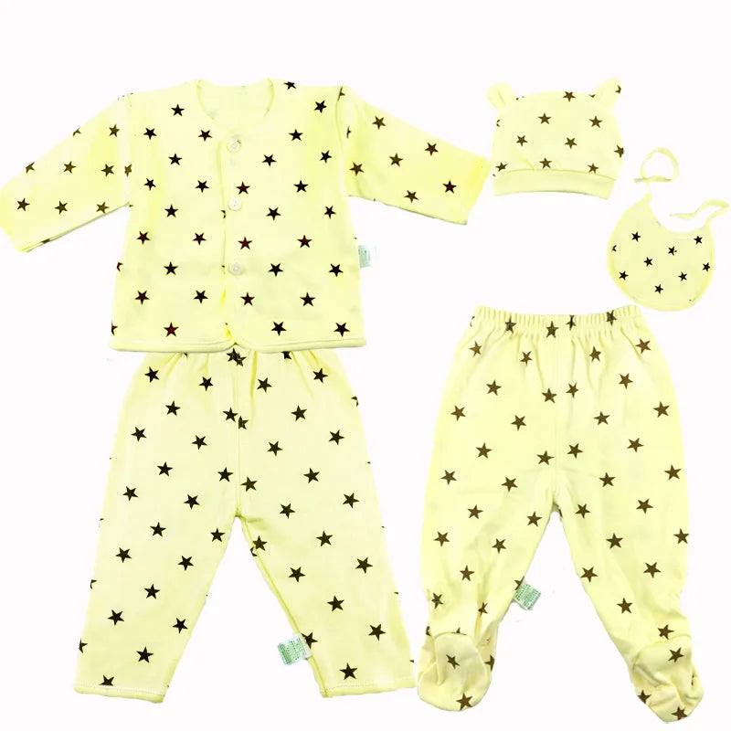 Newborn Baby Clothes Set ( 5pcs/set) Infant Girl Boy