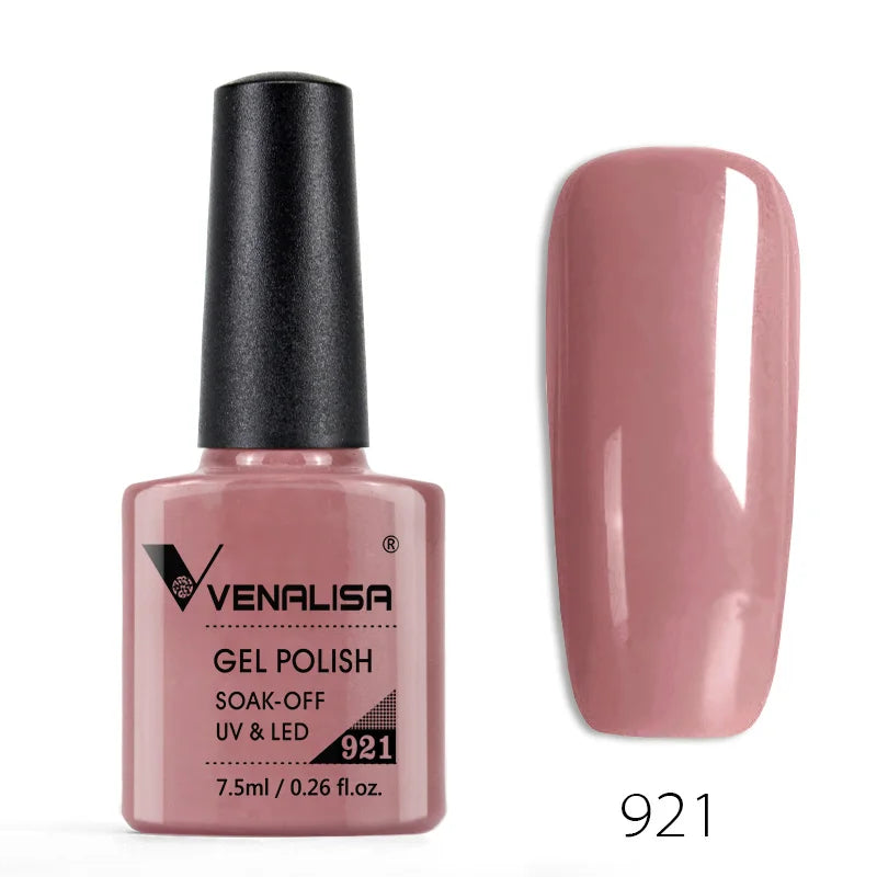 Nail Gel Polish Semi Permanent Gellack Nail Art Salon 120 Color Glitter 7.5ml
