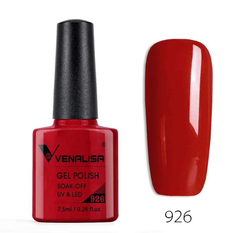 Nail Gel Polish Semi Permanent Gellack Nail Art Salon 120 Color Glitter 7.5ml