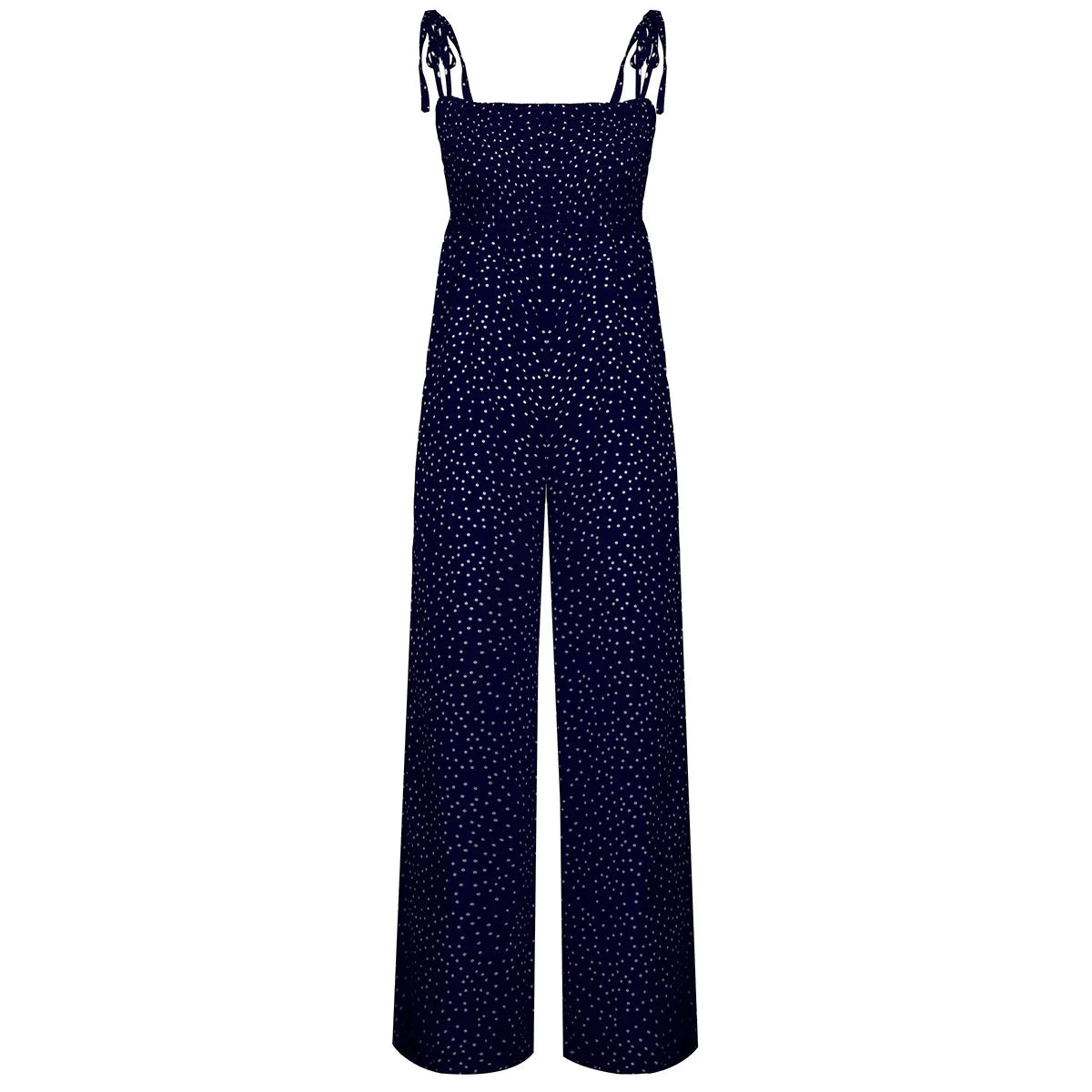 Summer Strap Backless Wide Leg Pants