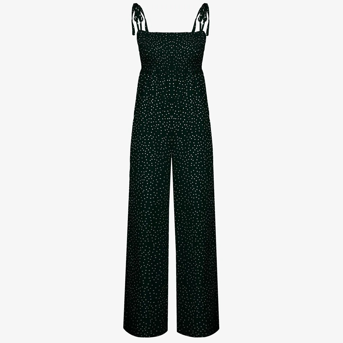 Summer Strap Backless Wide Leg Pants