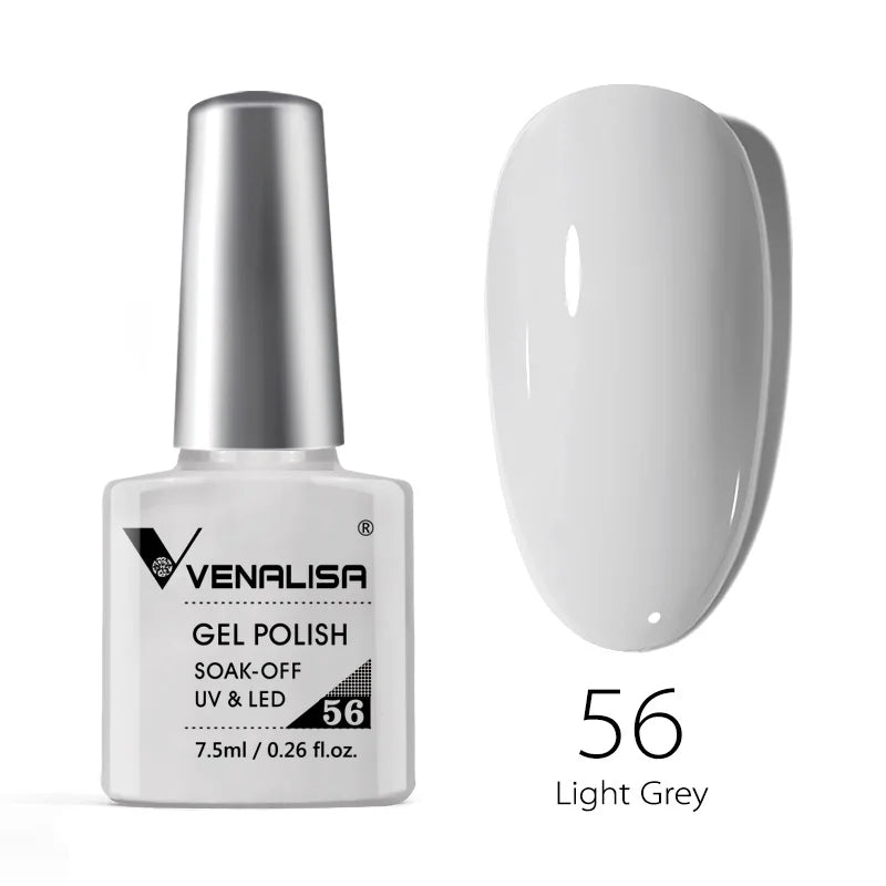 Nail Gel Polish Semi Permanent Gellack Nail Art Salon 120 Color Glitter 7.5ml