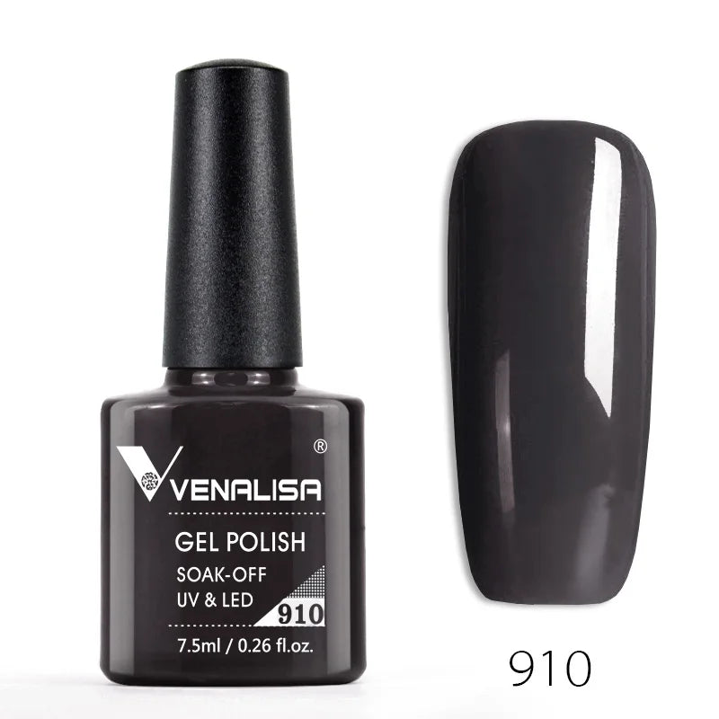 Nail Gel Polish Semi Permanent Gellack Nail Art Salon 120 Color Glitter 7.5ml