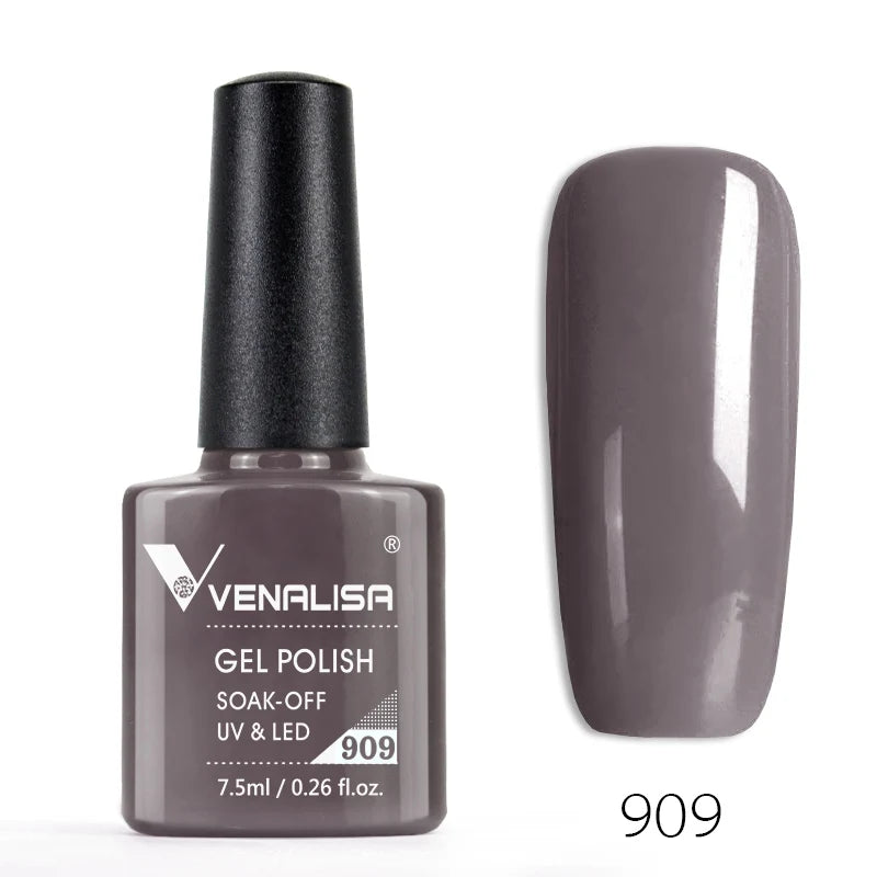 Nail Gel Polish Semi Permanent Gellack Nail Art Salon 120 Color Glitter 7.5ml
