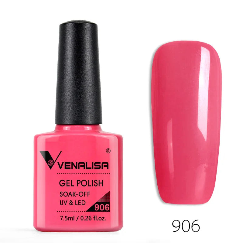 Nail Gel Polish Semi Permanent Gellack Nail Art Salon 120 Color Glitter 7.5ml