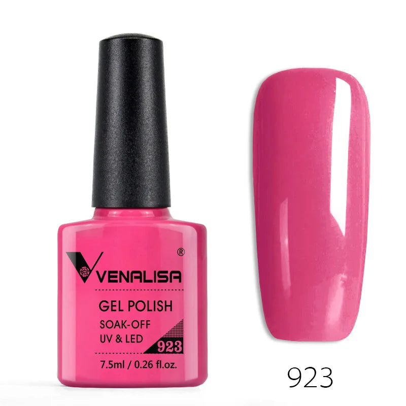 Nail Gel Polish Semi Permanent Gellack Nail Art Salon 120 Color Glitter 7.5ml