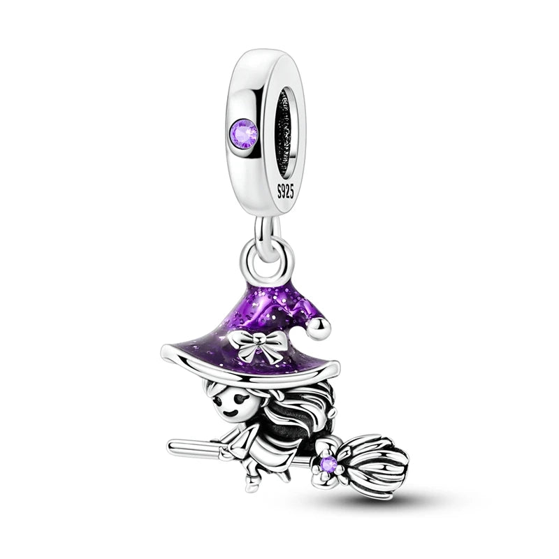 Purple Series 925 Sterling Silver Dreamy Lily Flower