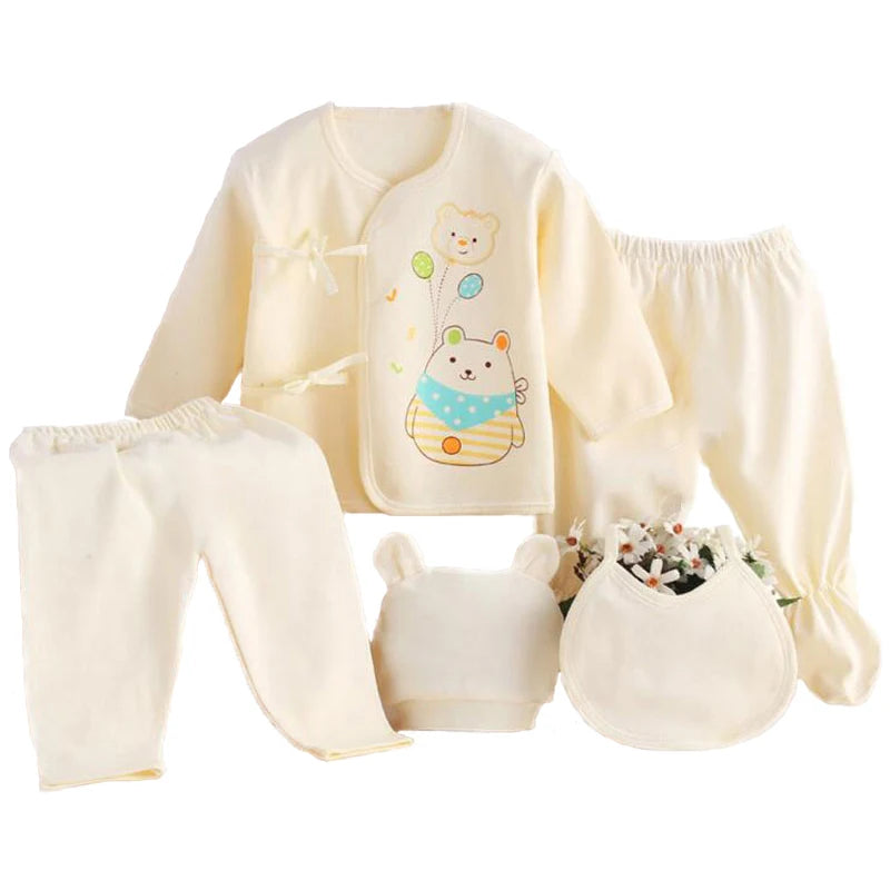 5 Pcs/set Newborn Baby 0-3 Month