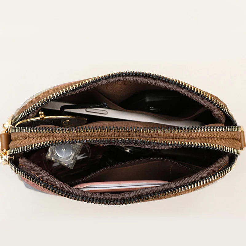 Shell Bag Patchwork Hobo