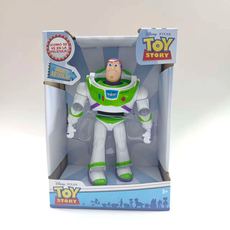 Hot Cute Anime Figure Bu zz Lightyear Woo dy Desktop Toy Model Ornament Doll Collectibles Surprise birthday Gift