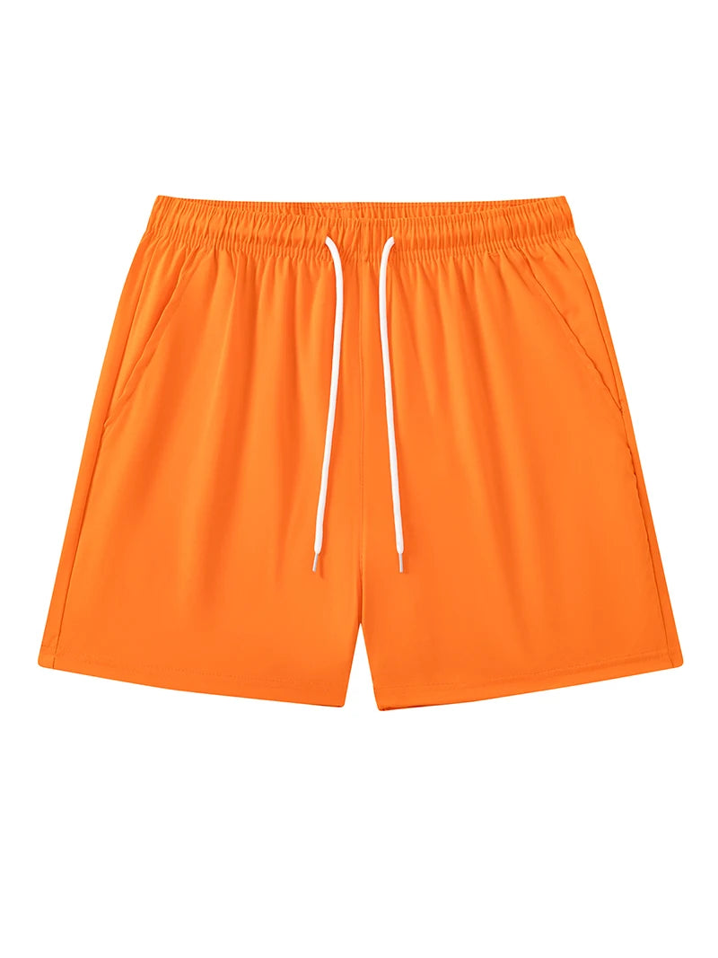 Mens Swim Trunks with Compression Liner Phone Pocket