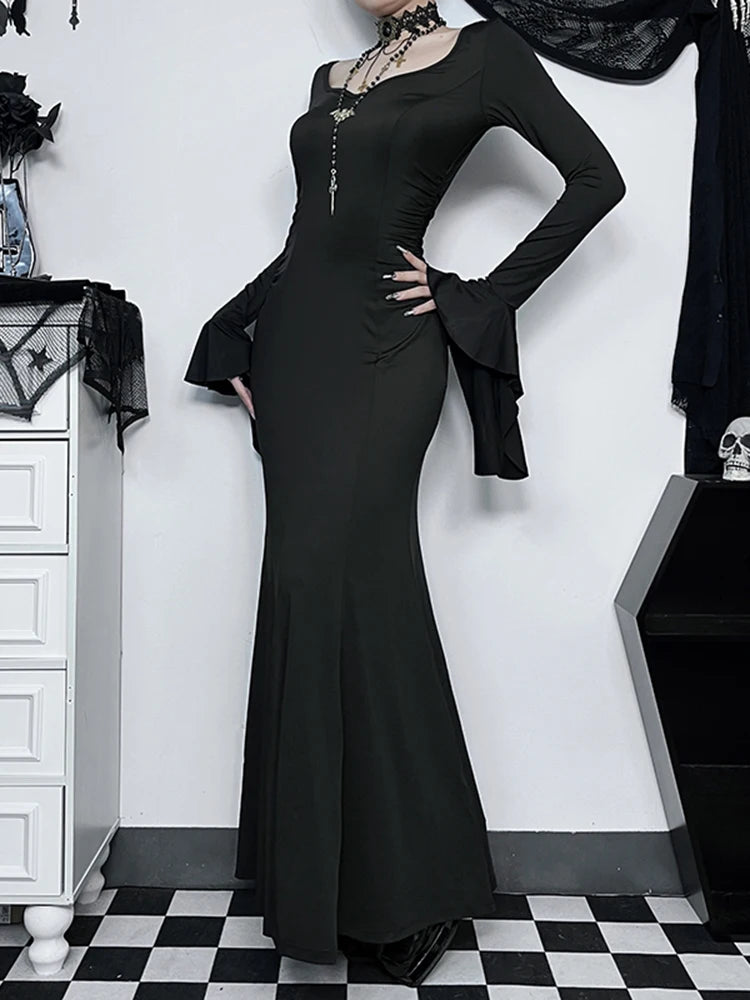 Halloween Cos Morticia
