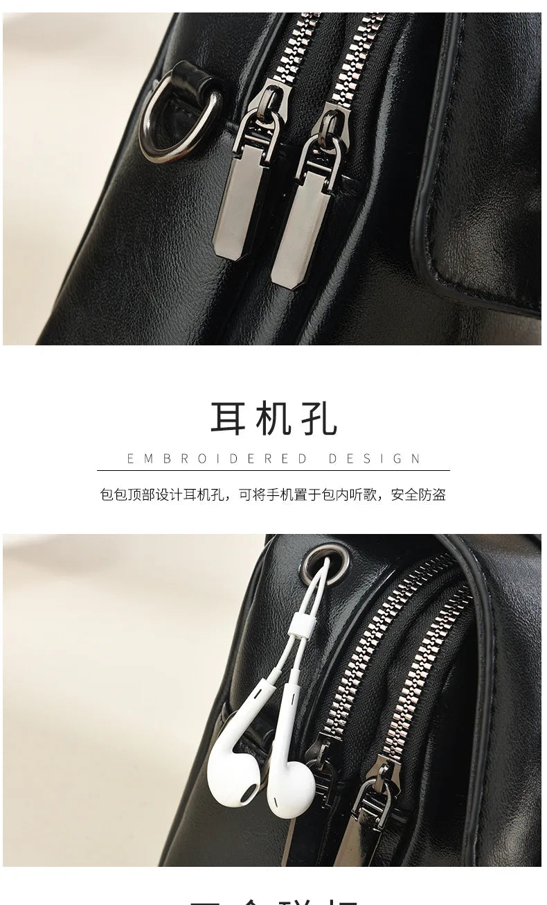 Flap Phone Bag High Quality Pu Leather Shoulder Bags for Women New Ladies  Crossbody Bag Luxury Brand Designer Handbags