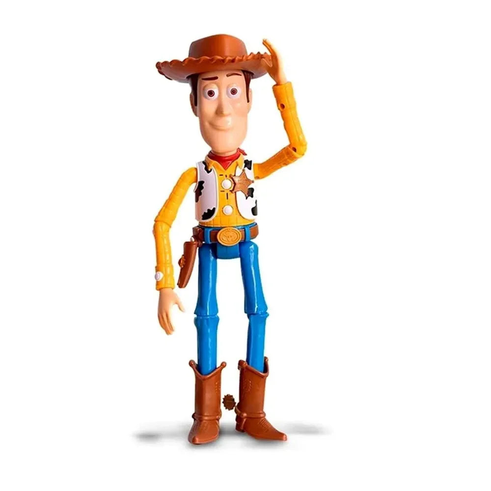 25CM Disney Pixar Toy Story 4 Talking Spanish Buzz Lightyear Woody Jessie Interactive Action Figure Toys Christmas Gift