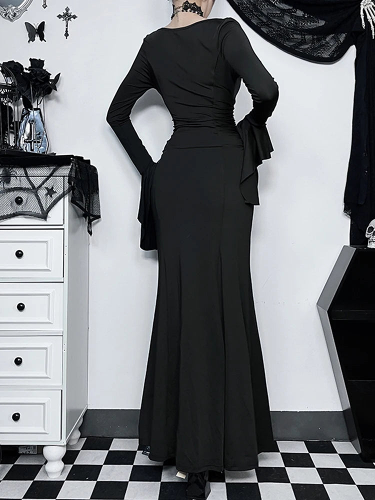 Halloween Cos Morticia
