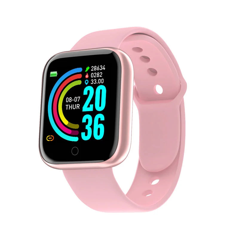 Multifunctional Smart Watch  Bluetooth Connected Phone Music Fitness Sports Bracelet Sleep Monitor Y68 Smartwatch D20