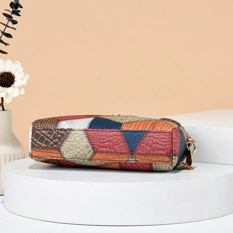 Shell Bag Patchwork Hobo