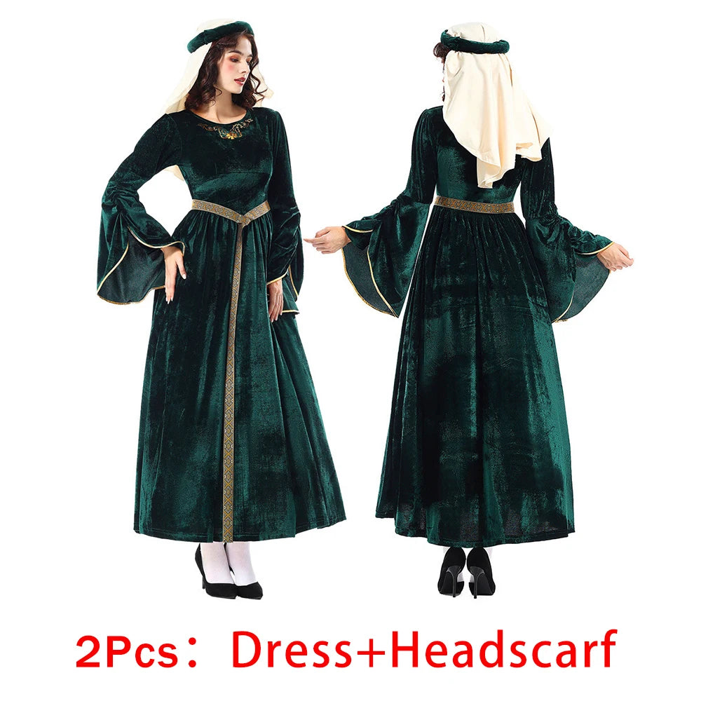 Halloween Costume Medieval Dress