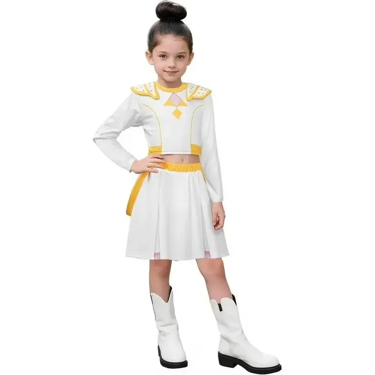 Zoey Rumi Mira Cosplay Costume kpop Women Girls Halloween Carnival Audlt Kids Child Party Role Playing Outfits