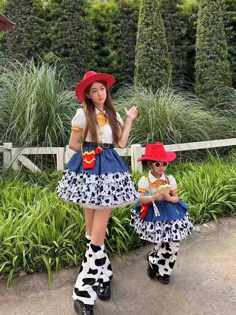 61 Kids' Day Anime Dress, Woody, Jessie, Buzz Lightyear, Cosplay, Girls' Dress, Halloween Costume, Lolita New Model