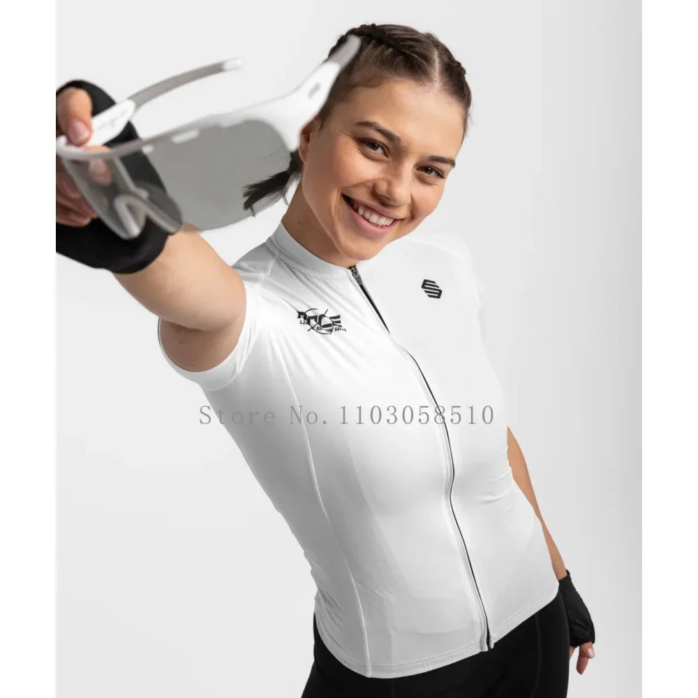 Siroko Women Cycling Jersey Summer Short Sleeve Shirts Quick Dry Ciclismo Maillot MTB Bike Top Summer Outdoor Team Clothes 2025