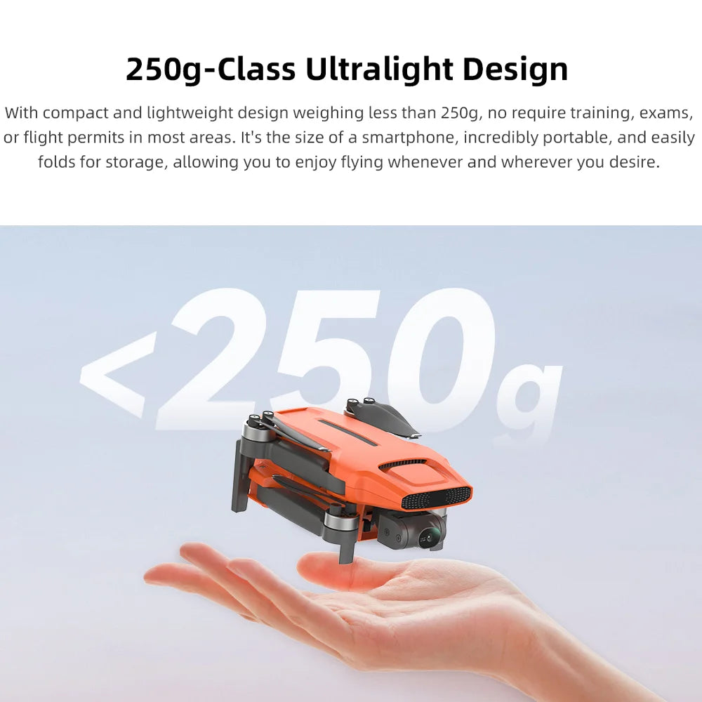 FIMI MINI 3 Portable Camera Drone GPS Foldable RC Quadcopter For Travel Shooting Beginners