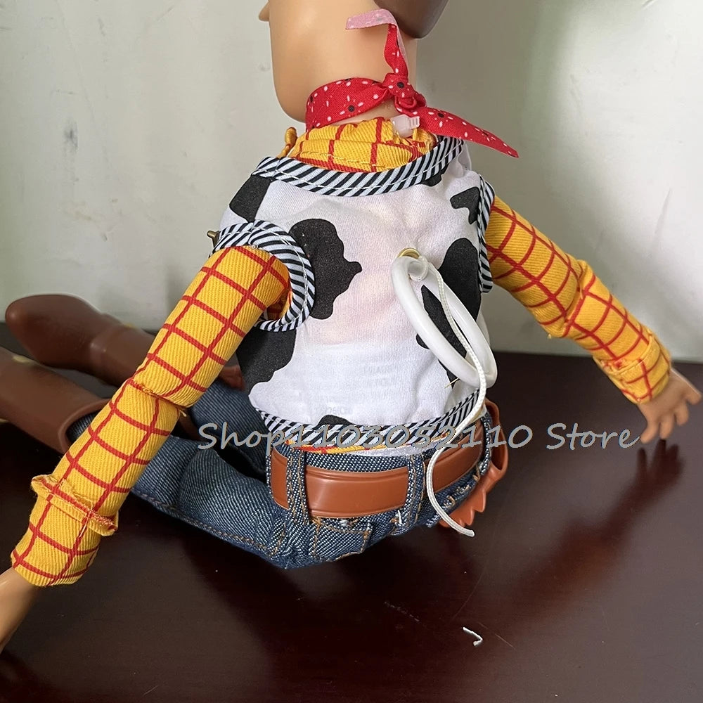 Toy Story 4 Talking Woody Jessie Action Figure Sing Soft Cute  Anime Figure Decoration Birthday Model Gift Toys