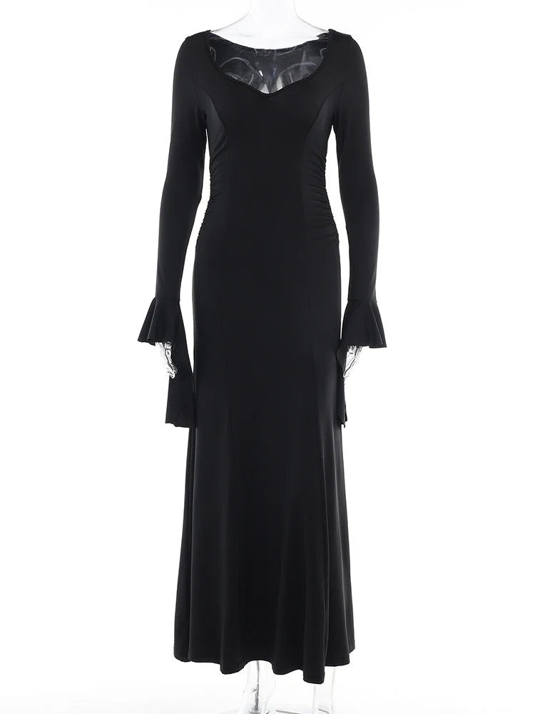 Halloween Cos Morticia