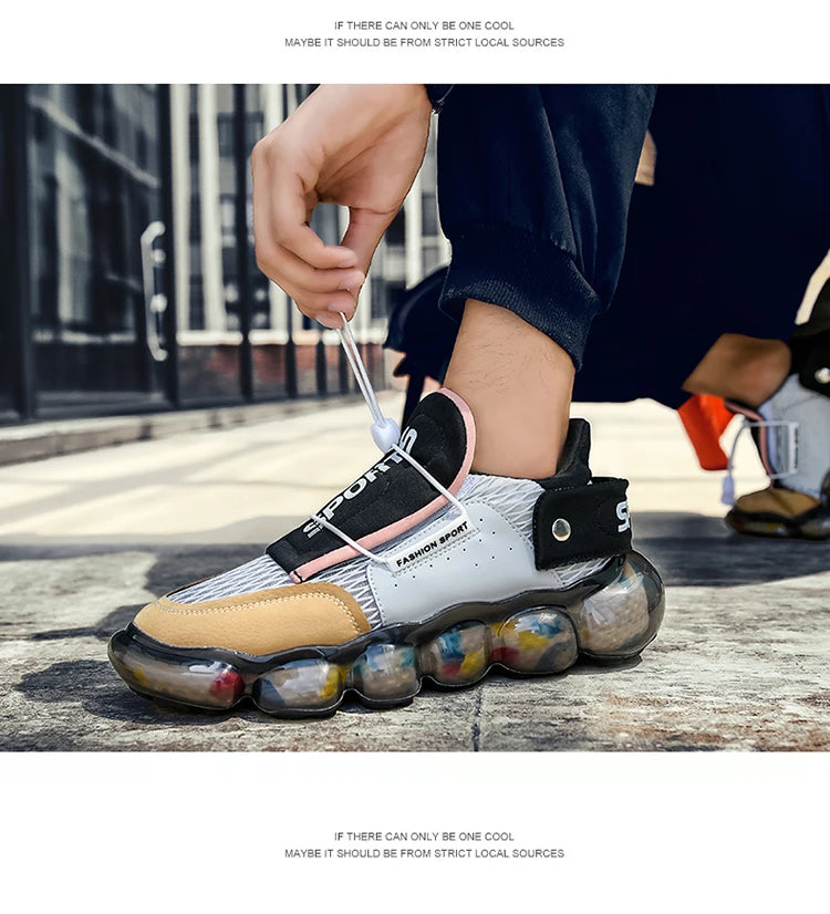 Men's Fashion Sneakers Breathable Comfortable Lightweight