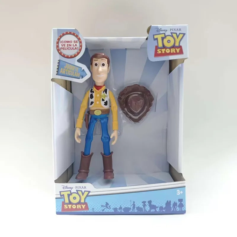Hot Cute Anime Figure Bu zz Lightyear Woo dy Desktop Toy Model Ornament Doll Collectibles Surprise birthday Gift
