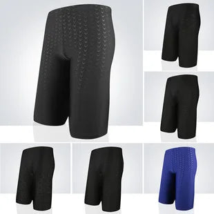 Men's Swim Shorts Swim Breathable Training Sports Sharkskin