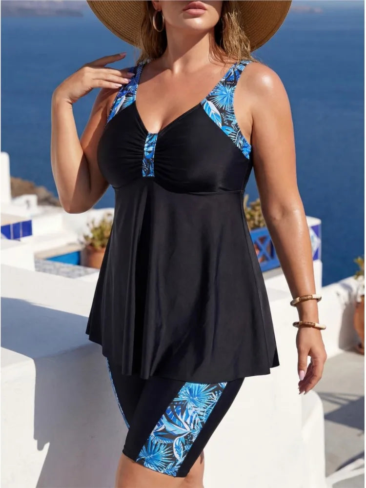 XL-6XL Plus Size High Waist Bikini