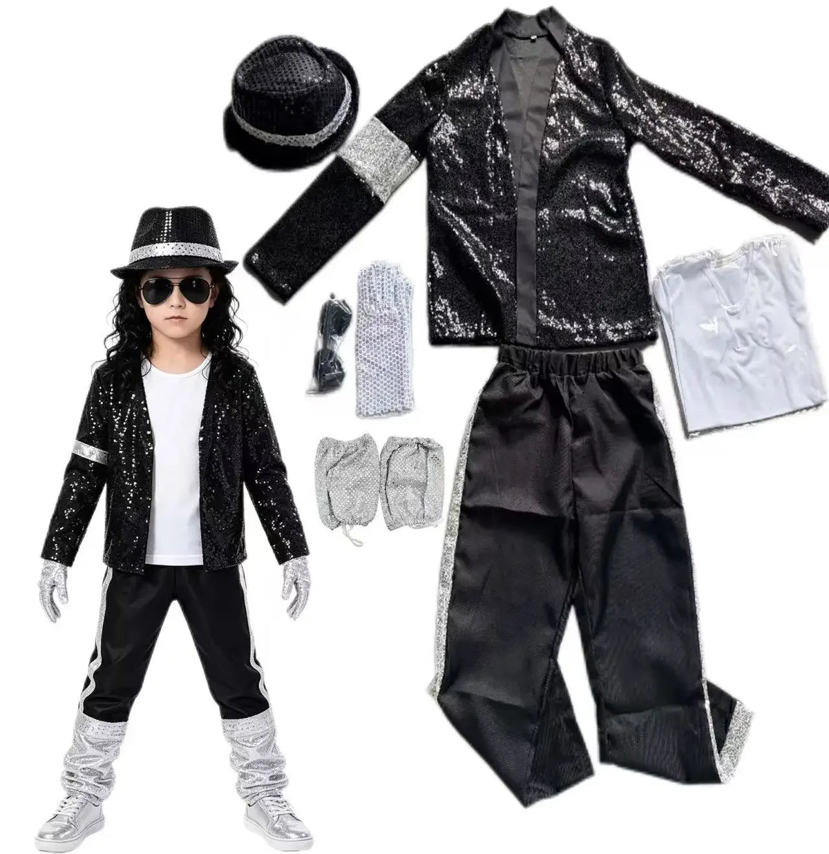 Michael Red Leather Jacket Pant Set