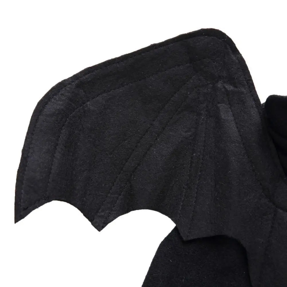 -Halloween Pet Costume - Cute Black Bat Wings Harness Costume For Cats And Dogs,