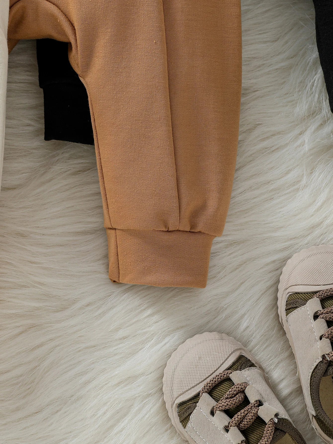2025 New Fashion 3Pcs Baby Boys Winter Solid  For 1-3Y Infants  Causal Daily Trousers