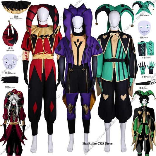Hot The Freak Circus Pierrot Jester Harlequin