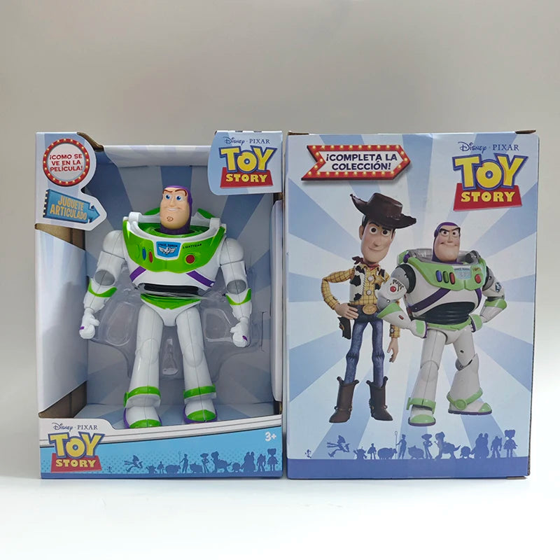 Hot Cute Anime Figure Bu zz Lightyear Woo dy Desktop Toy Model Ornament Doll Collectibles Surprise birthday Gift