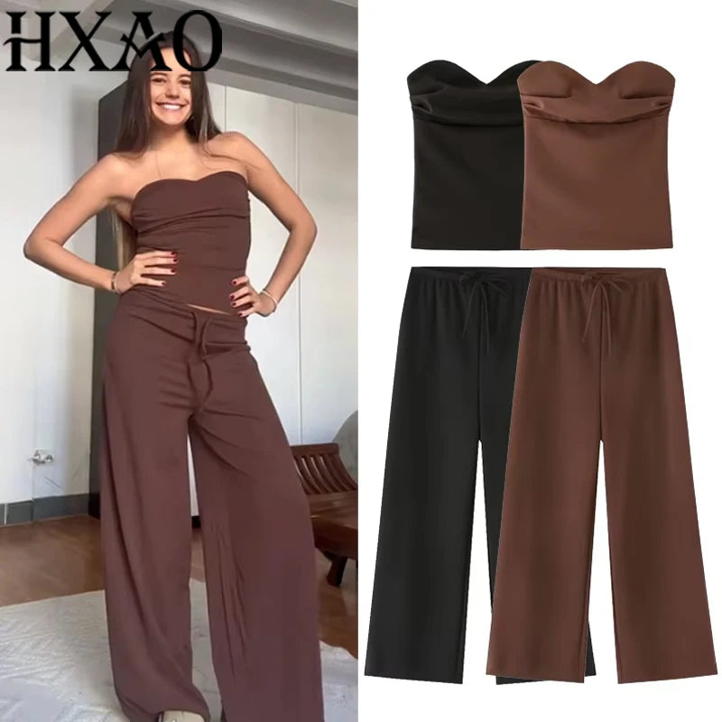 2 Pieces Pants Set