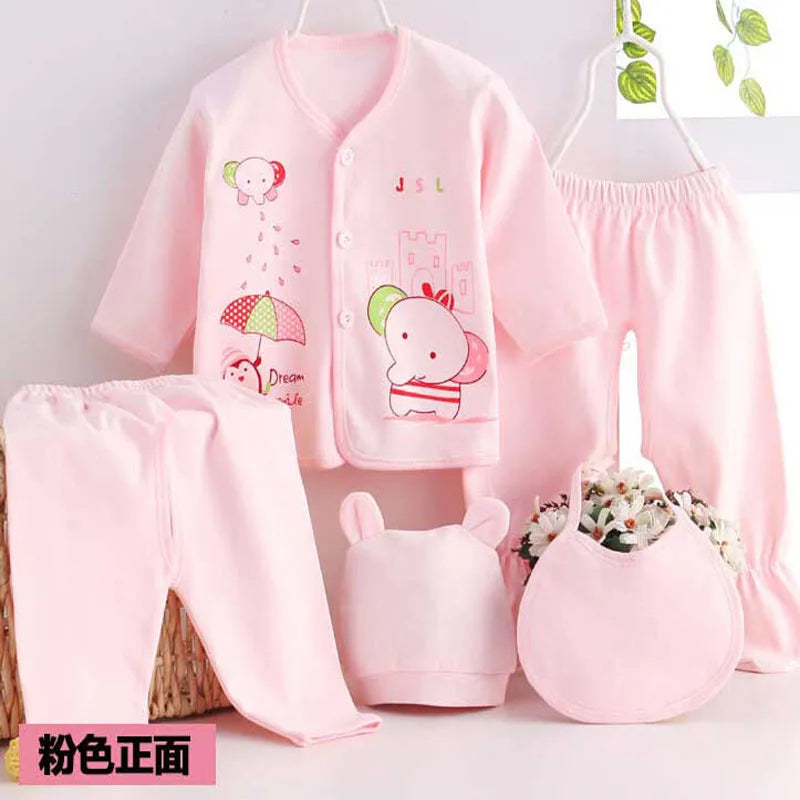 5 Pcs/set Newborn Baby 0-3 Month