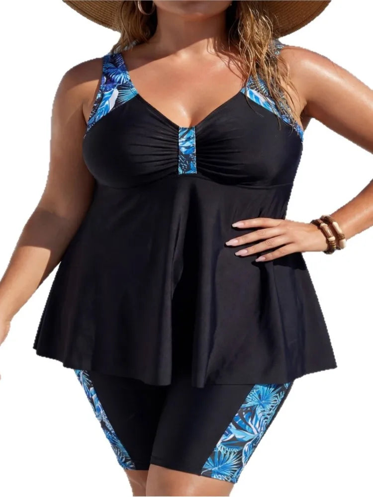 XL-6XL Plus Size High Waist Bikini