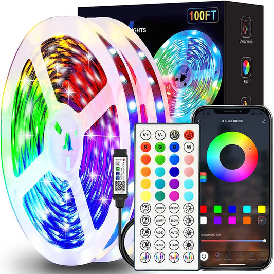Led Strip Lights 1M-40M  Led Room Light with APP Control Flexible Ribbon Luces Led Tape for Room Bedroom Decoration