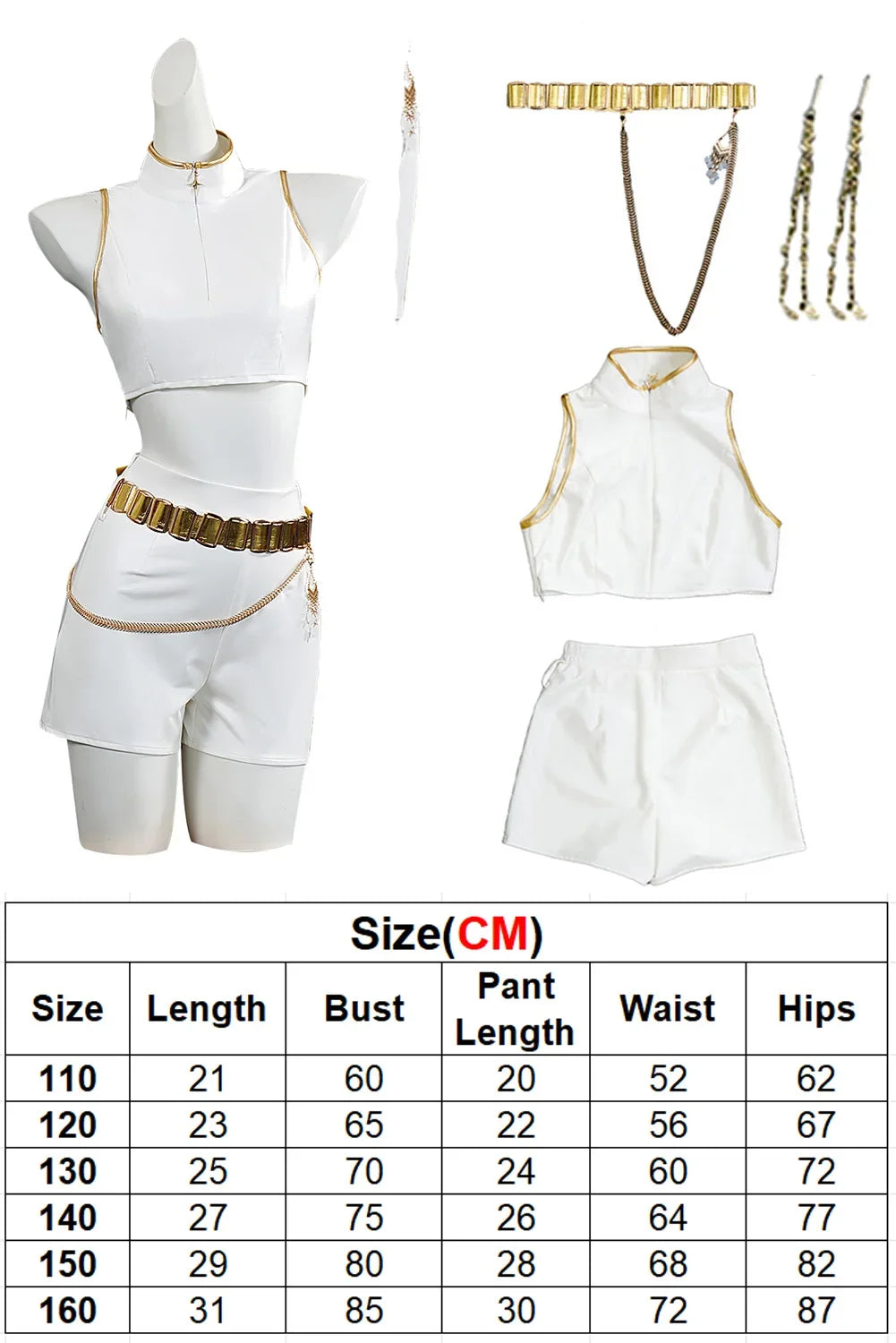 Black Gloden Costume